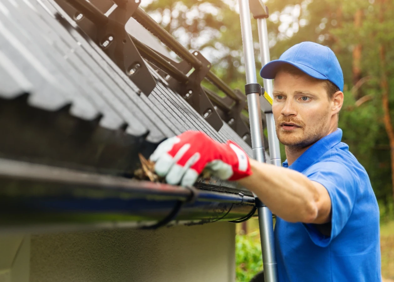 Image for Surrey Roof & Gutter Clean Gutter Clear Out item -Moss Removal, patio cleaning services, Surrey Roof & Gutter Clean, roof and gutter clean,  Residential Services, Roof cleaning in Surrey,  Recurring Contracts, roof and gutter cleaning,  Pressure Washing, Biocide Treatment,  Commercial Services, Gutter Cleaning